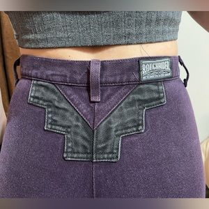 Vintage Purple Rough Rider jeans